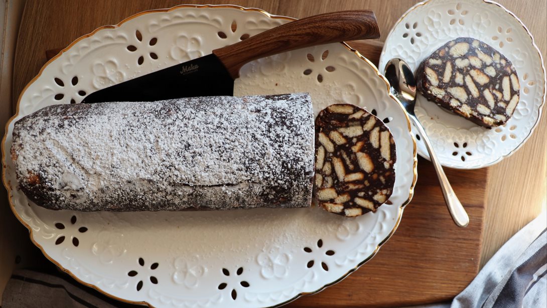 Μωσαϊκό με τους κουραμπιέδες που έμειναν