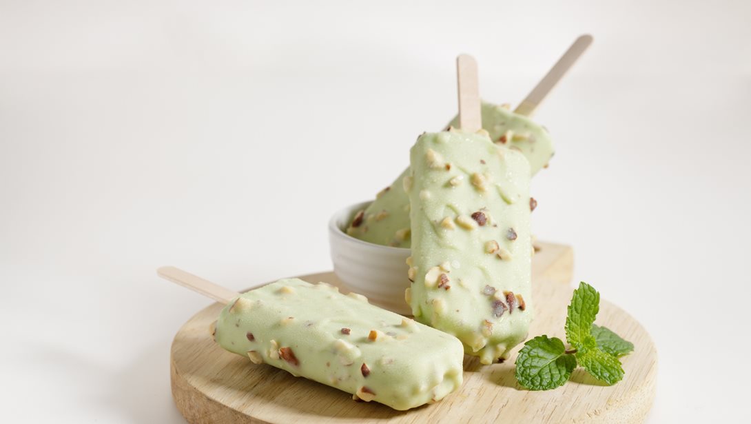 Πρωτεϊνικό παγωτό φιστίκι - Με 3 μόνο υλικά!