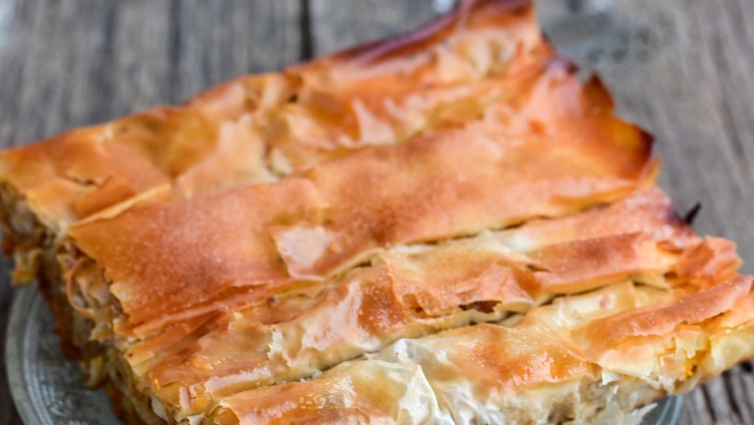 Τραχανόπιτα στο τηγάνι σε 15 λεπτά