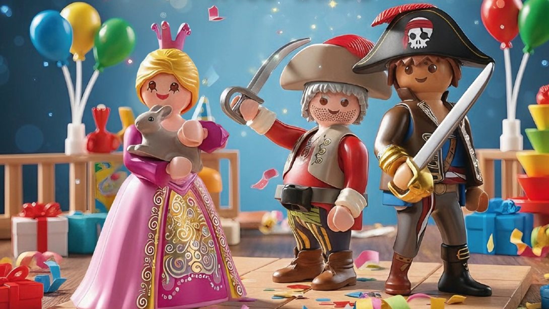 Μπαίνουμε σε χριστουγεννιάτικη διάθεση με το πριγκιπικό πάρτι στο PLAYMOBIL FunPark