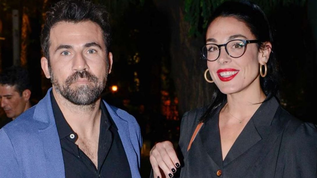 O Kίμων Κουρής και η Ιωάννα Τριανταφυλλίδου σε συναυλία της Μαρίνας Σάττι, λίγο πριν γίνουν γονείς