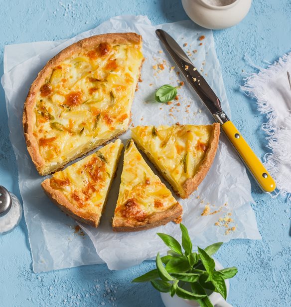 Αλμυρή τάρτα με βάση πατάτας- Η υγιεινή εκδοχή της τάρτας