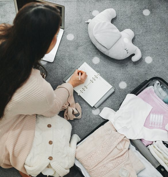 Η τσάντα μαιευτηρίου της Tidy Guru: 5 πράγματα που έβαλε στη λίστα της