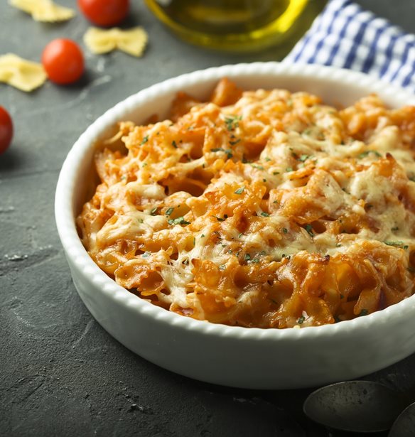 Μακαρόνια σουφλέ φούρνου με απλά υλικά