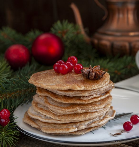 Αφράτα pancakes για πρωινό με λίγα υλικά