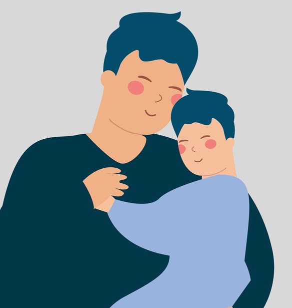 Ποιοι μπαμπάδες νιώθουν αληθινή ευτυχία στο μεγάλωμα των παιδιών τους;