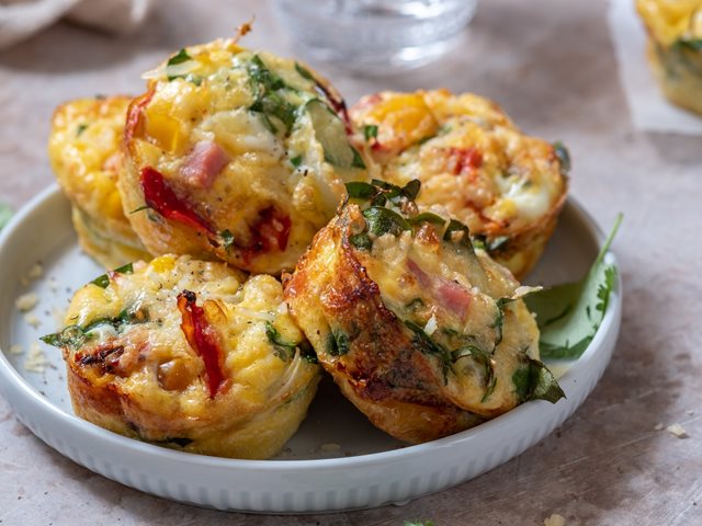 Αλμυρά muffins υψηλής πρωτεΐνης: Αν υπάρχει τέλειο σνακ για πρωινό ή απογευματινό είναι αυτό