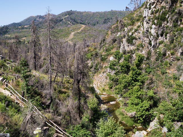 Μητέρα με τα δύο παιδιά της και δύο φίλους τους εγκλωβίστηκαν σε καταρράκτη στην Εύβοια