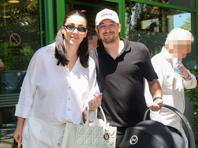 Η Βαλέρια Χοψονίδου πήρε εξιτήριο από το μαιευτήριο - Οι φωτογραφίες με το νεογέννητο