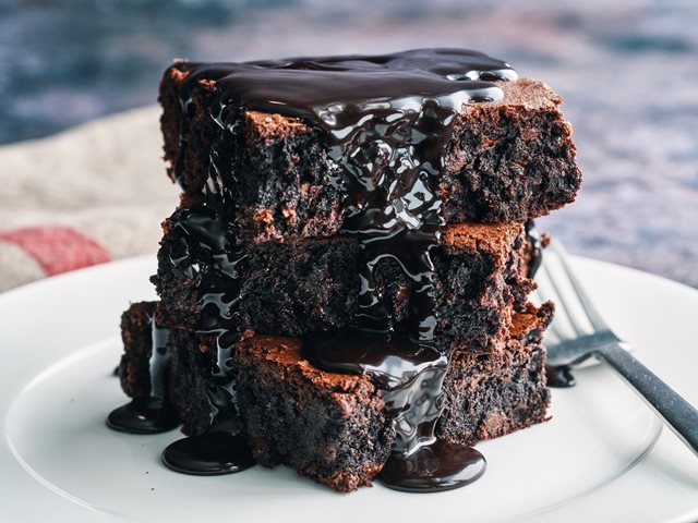 Brownies στον φούρνο μικροκυμάτων: Έτοιμα σε 6 λεπτά