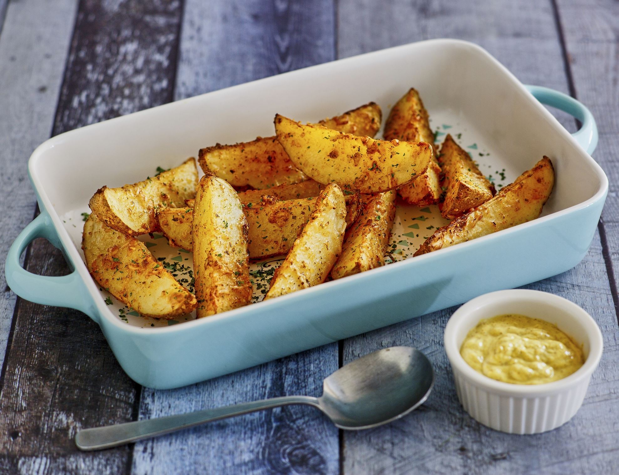 Τραγανές πατάτες φούρνου- Η εύκολη συνταγή για το εορταστικό τραπέζι