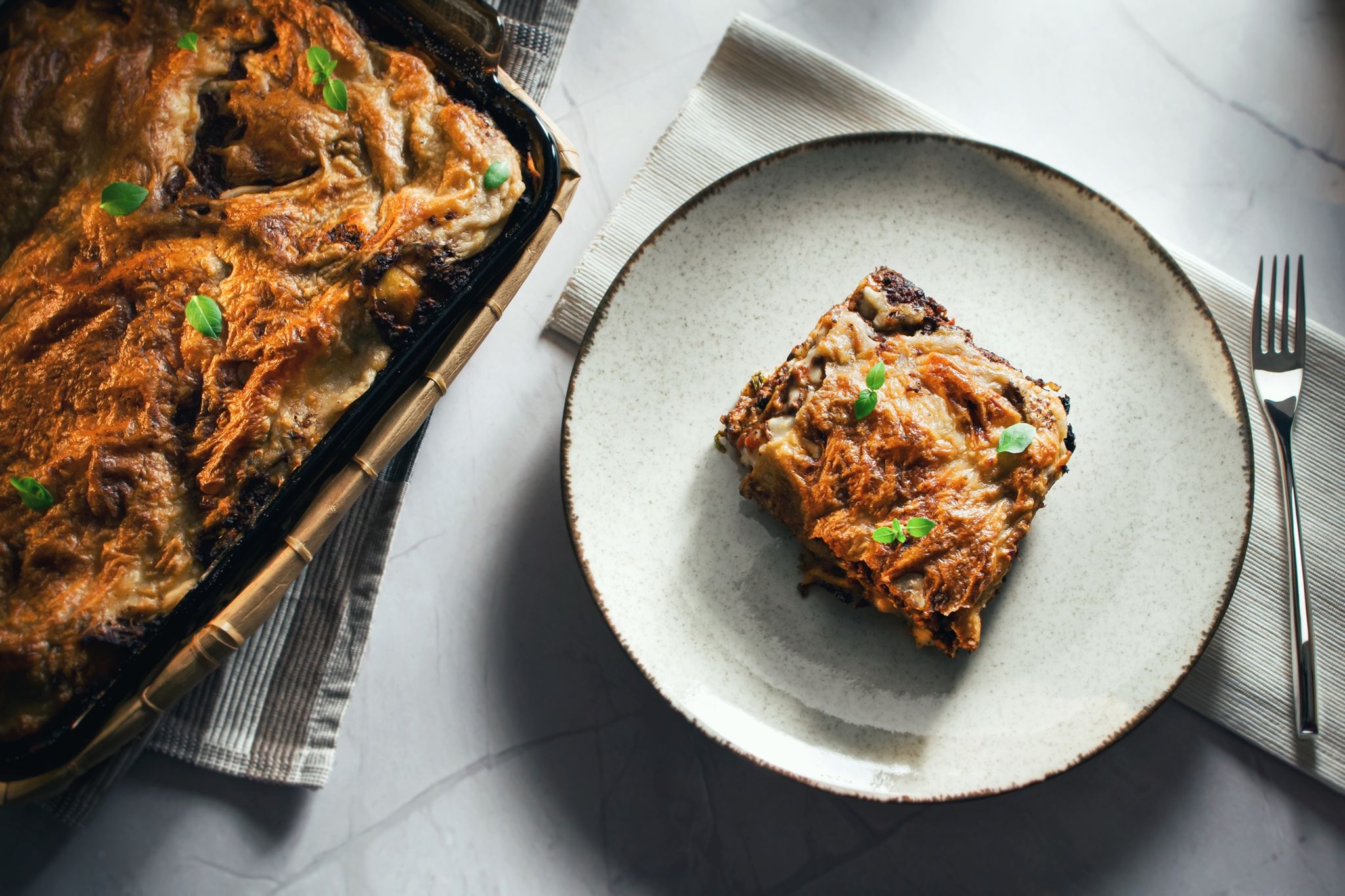 Λαζάνια με μανιτάρια- Το light μεσημεριανό που είναι φουλ σε πρωτείνη