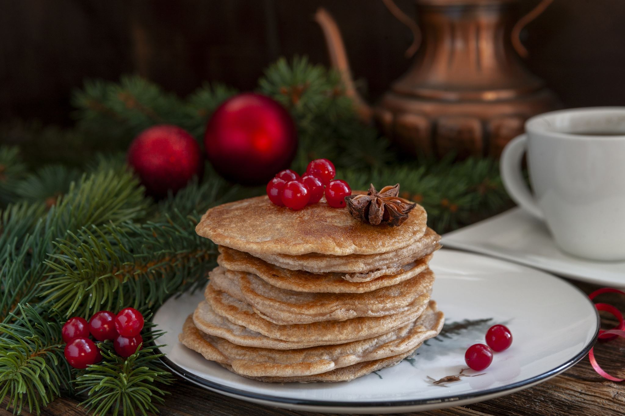 Αφράτα pancakes για πρωινό με λίγα υλικά