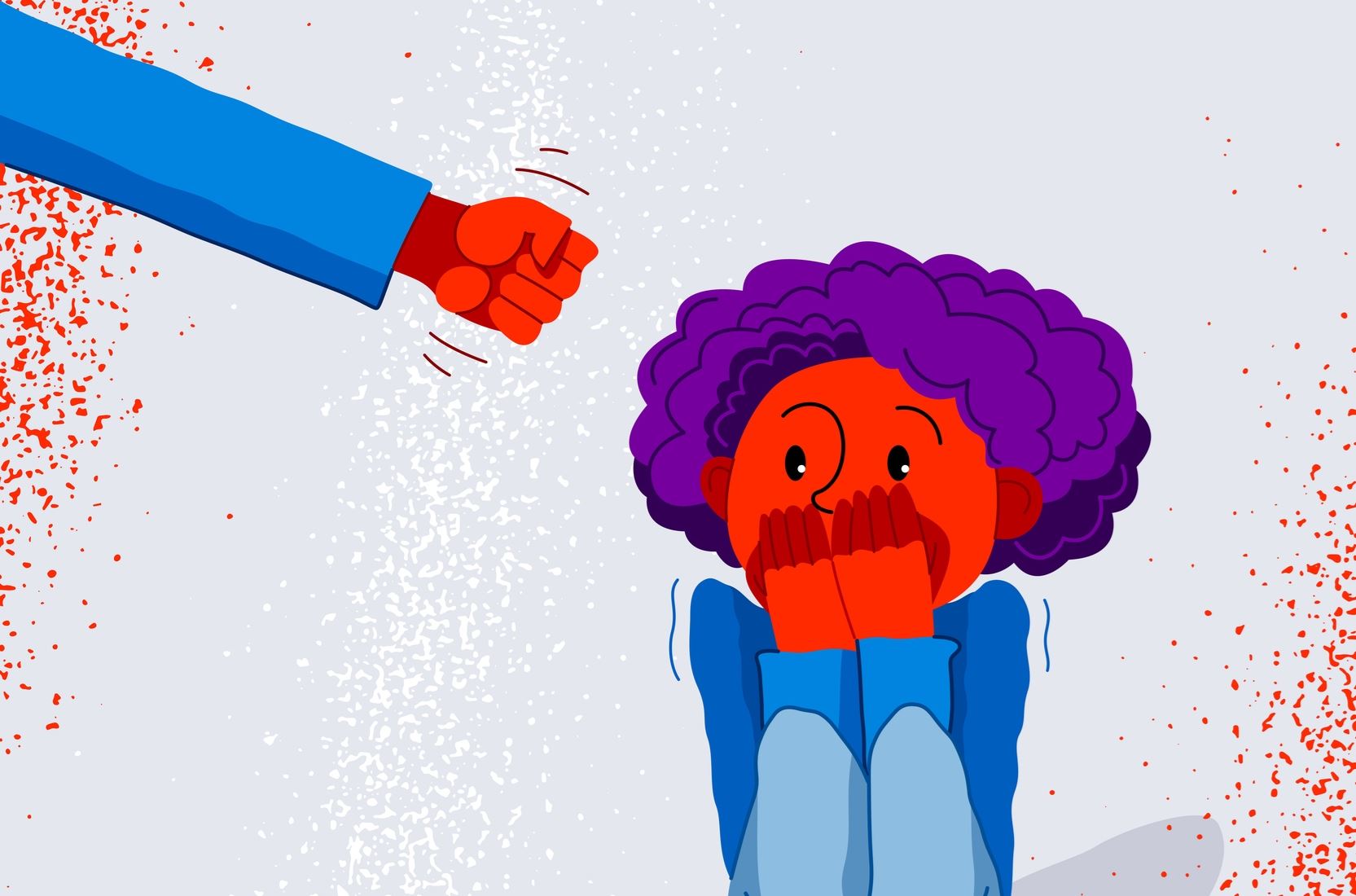 Πώς η έκθεση παιδιών σε περιστατικά βίας επηρεάζει την υγεία τους